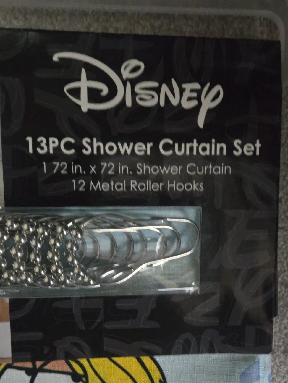 NWT Disney Lizzie McGuire 13 Piece Shower Curtain Set
